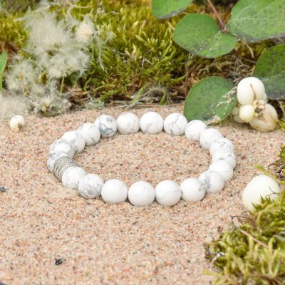 Bracciale in howlite