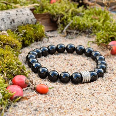 Bracciale in tormalina nera (Sherlock)