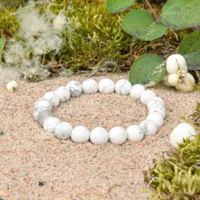 Bracciale in Howlite
