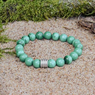 Bracciale in Malachite